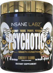 Insane Labz, Psychotic GOLD, 35 порцій, Cherry Bomb, 201,4 г (INL-45917), фото