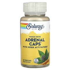 Solaray, Adrenal Caps, 60 вегетаріанських капсул (SOR-05100), фото