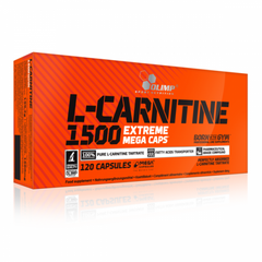 Olimp Nutrition, L-Carnitine 1500 Extreme plus 120 капс (103216), фото