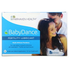Смазка для фертильности, BabyDance Fertility Lubricant, Fairhaven Health, 6 шт. по 3 г (FHH-00222), фото