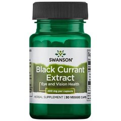 Swanson, Екстракт чорної смородини, (Black Currant Extract), 200 мг, 30 капсул (SWV-14203), фото
