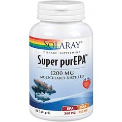 Super purEPA, Solaray, 1200 мг, 90 капсул (SOR-00820), фото