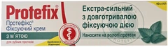 Крем для фиксации зубных протезов Протеффикс с мятой - 40 мл, фото