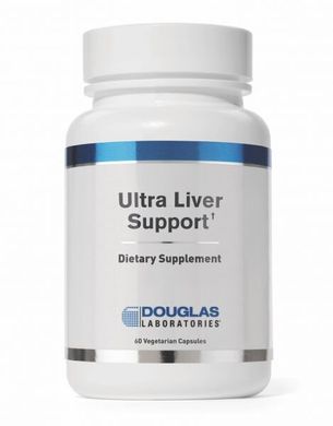 Детоксикация печени, Ultra Liver Support, Douglas Laboratories, 60 капсул (DOU-97795), фото