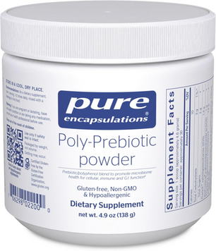 Полі-пребіотик у порошку Pure Encapsulations Poly-Prebiotic Powder | підтримка Akkermansia muciniphila та бар'єрної функції ШКТ &ndash; 138 г, фото