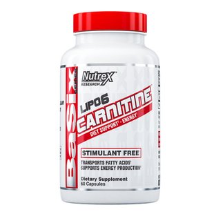 Nutrex Research, Lipo 6 Carnitine, 60 капсул (NRX-02919), фото