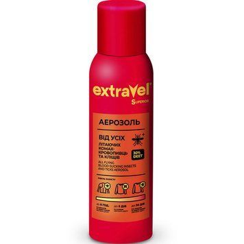 Аэрозоль от всех насекомых и клещей Экстревел&reg; Супериор (Extravel&reg; Superior) | репеллентный - 100 мл, фото