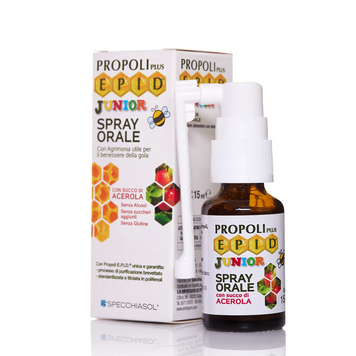 Specchiasol, Propoli plus EPID junior spray orale (Прополіс плюс ЕПІД джуніор), 15 мл (MET-80235), фото