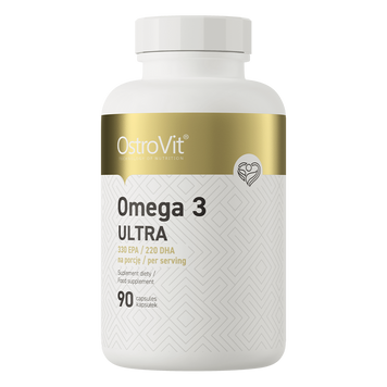 Ostrovit, Омега 3 Ультра, Omega 3 Ultra, 90 капсул (OST-61904), фото