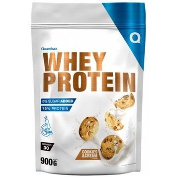 Quamtrax, Whey Protein 900 г - печенье & крем (817122), фото