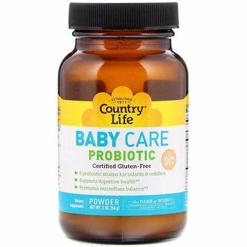 Пробиотик для детей (порошок) Country Life Kids Care Probiotic - 56 г, фото