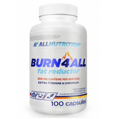 Allnutrition, Burn4all, 100 капсул (ALL-70500), фото