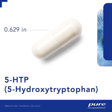 Pure Encapsulations, 5-гидрокситриптофан, 100 мг, 180 капсул (PE-00379), фото
