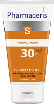 Эмульсия для тела PHARMACERIS S САН БОДИ ПРОТЕКТ | увлажняющая и защитная, SPF 30 - 150 мл, фото