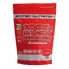 Scitec nutrition, 100% Whey Protein Prof, клубника, 500 г (811817), фото