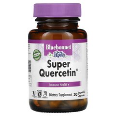 Bluebonnet Nutrition, Super Quercetin, 30 рослинних капсул (BLB-00550), фото