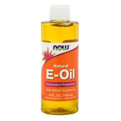 Now Foods, натуральна олія з вітаміном E, антиоксидантний захист, 118 мл (NOW-00930), фото