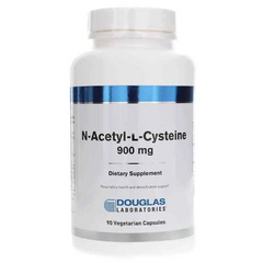 Douglas Laboratories, NAC (N-ацетил-L-цистеїн), 900 мг, 90 капсул (DOU-98025), фото