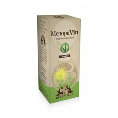 Комплекс для жінок для полегшення симптомів менопаузи, MenopaVin, Erbenobili, 50 мл, краплі, фото