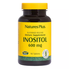 Nature's Plus, Inositol, 600 мг, 90 таблеток (NAP-02137), фото