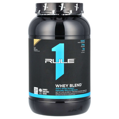 Rule 1, R1 Whey Blend, Сывороточный протеин, кофе мокко, 924 г (816699), фото
