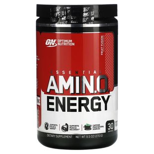 Optimum Nutrition, Essential Amin.O. Energy, Fruit суміш фруктів, 270 г (OPN-02666), фото