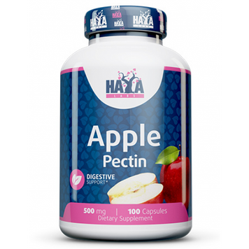 Haya Labs, Apple Pectin, 500 мг, 100 капсул (HAL-00700), фото