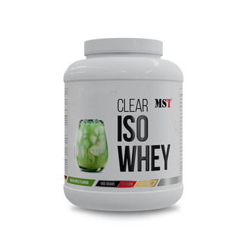 MST, CLEAR ISO WHEY, Изолят протеина, со вкусом зеленого яблока, 900 г (MST-16457), фото