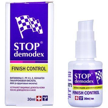 Гель для догляду за проблемною шкірою Stop Demodex 3 Фініш Контроль - 30 мл, фото