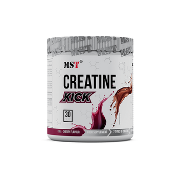 Креатиновая смесь 7 in 1 MST Creatine Kick | Круги вишня - 300 г, фото
