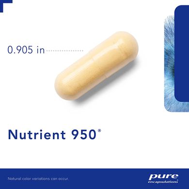 Мультивитамины / минералы, Nutrient 950, Pure Encapsulations, 180 капсул (PE-00202), фото