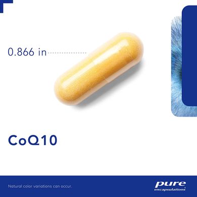 Коэнзим Q10, CoQ10, Pure Encapsulations, 120 мг, 120 капсул (PE-00080), фото