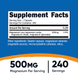 Nutricost NCS-67277 Комплекс магнію 500 мг (оксид + цитрат + гліцинат магнію) Nutricost - 240 капсул 3