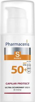 Крем для лица и глаз PHARMACERIS S КАПИЛАР ПРОТЕКТ | ультразащитный, SPF 50+ - 50 мл, фото