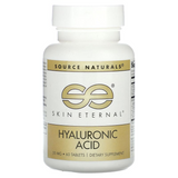 Гіалуронова кислота 50 мг, теанин серен, Source Naturals, Skin Eternal, 60 таблеток (SNS-01625), фото