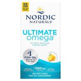 Nordic Naturals NOR-03790 Nordic Naturals, Ultimate Omega, зі смаком лимона, 1280 мг, 180 капсул (NOR-03790)