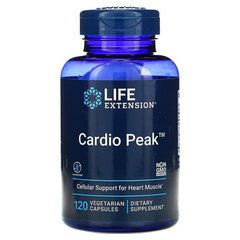 Life Extension, Cardio Peak, 120 вегетарианских капсул (LEX-17009), фото