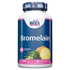 Haya Labs, Бромелайн, 500 мг, 60 таблеток (820420), фото