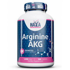 Haya Labs, Arginine AKG, 1000 мг, 100 таблеток (818738), фото
