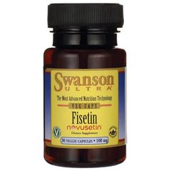 Swanson, Фисетин (Fisetin), 100 мг, 30 капсул (SWV-02707), фото