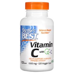 Doctor's Best, Вітамін С з Q-C, 1000 мг, 120 вегетаріанських капсул (DRB-00257), фото