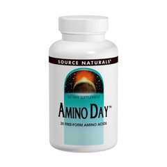 Амино день, Amino Day, Source Naturals, 1000 мг, 120 таблеток (SNS-00184), фото
