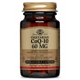 Solgar, Коэнзим Q10, 60 мг, 30 капсул (SOL-00956), фото