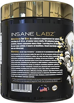 Insane Labz, Psychotic GOLD, 35 порцій, Pina Colada, 200 г (INL-45936), фото