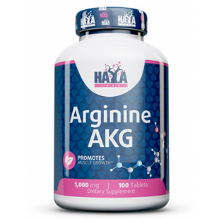 Haya Labs, Arginine AKG, 1000 мг, 100 таблеток (818738), фото