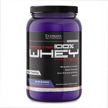 Ultimate Nutrition, Протеин, PROSTAR Whey, со вкусом ромового изюма, 907 г (ULN-00126), фото