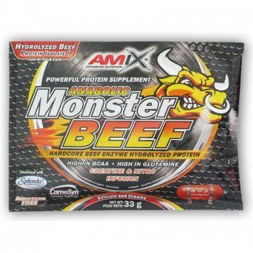 Amix, Anabolic Monster Beef Protein, шоколад, 33 г - 1/20 (819305), фото