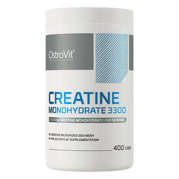 Креатин моногідрат 3300 мг OstroVit Creatine Monohydrate - 400 капсул, фото