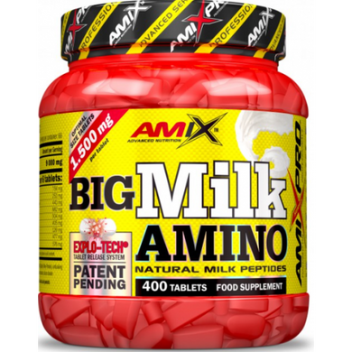 Amix, AmixPrо Amino Milk Peptide, 400 таблеток (819288), фото