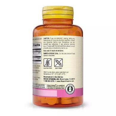 Mason Natural, Ламинария, 250 таблеток (MAV-05552), фото